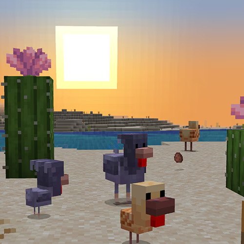 Minecraft Snapshot 25w06a – Nowe warianty kurczaków i pustynne niespodzianki!